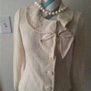 Saint John knit blazer size 2